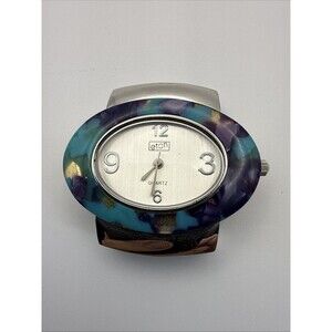 Vintage Eton Ladies Quartz Watch Working 35mm New Battery No Band